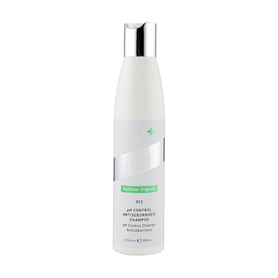 Антисеборейний безсульфатний шампунь для волосся DSD De Luxe Medline Organic pH Control Antiseborrheic Shampoo 002, 200 мл